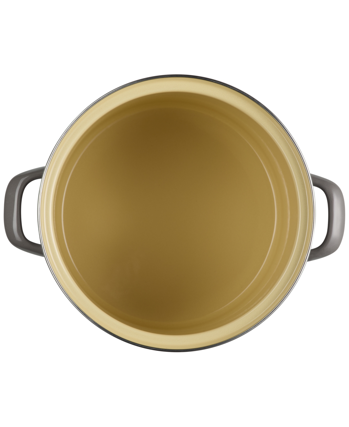 Shop Le Creuset Enamel On Steel 8-qt. Stockpot In Oyster
