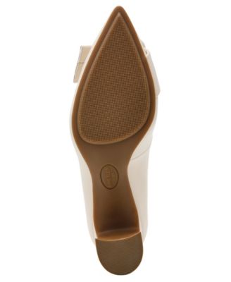 Women's Bentley Buckle Block Heel Pumps