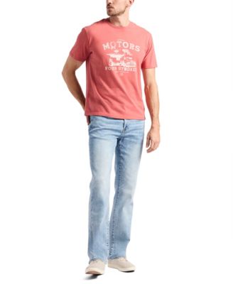 Men's Trokes Graphic with Motors Print T-Shirt