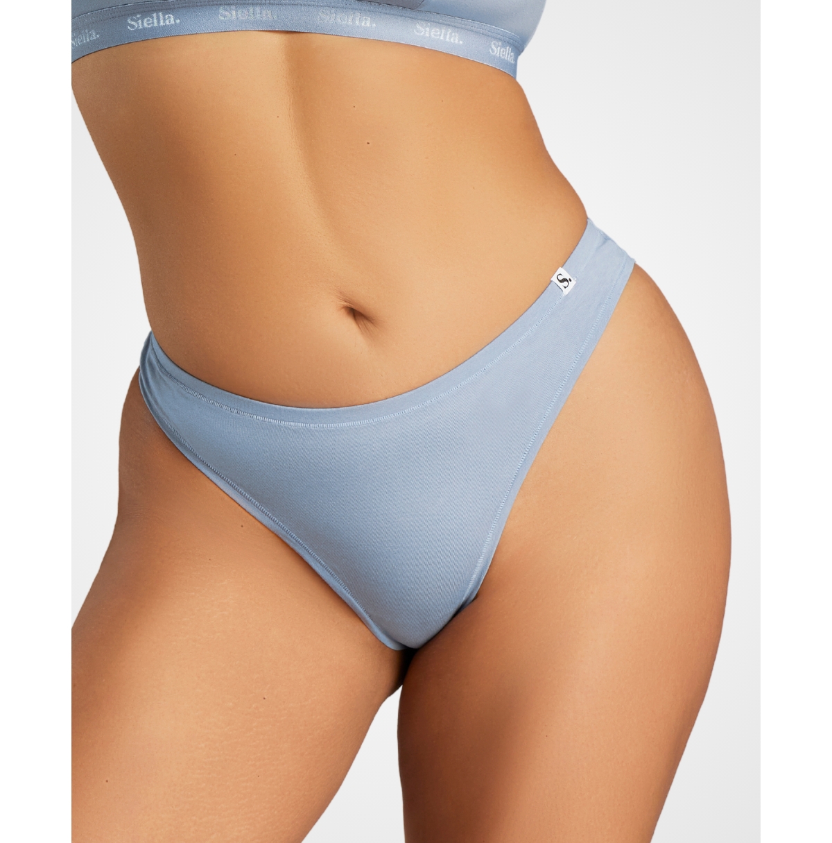 Women's Cotton Thong - Beach beige