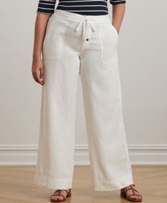 Plus-Size Wide-Leg Pants