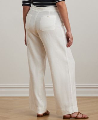 Plus-Size Wide-Leg Pants