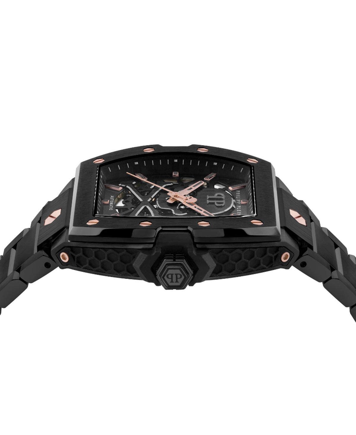 Philipp Plein The $keleton 2.0 Watch, 44mm In Ip Black