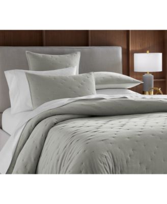 Reversible Chenille Quilted 2-Pc. European Sham Set, Exclusively at Macy’s