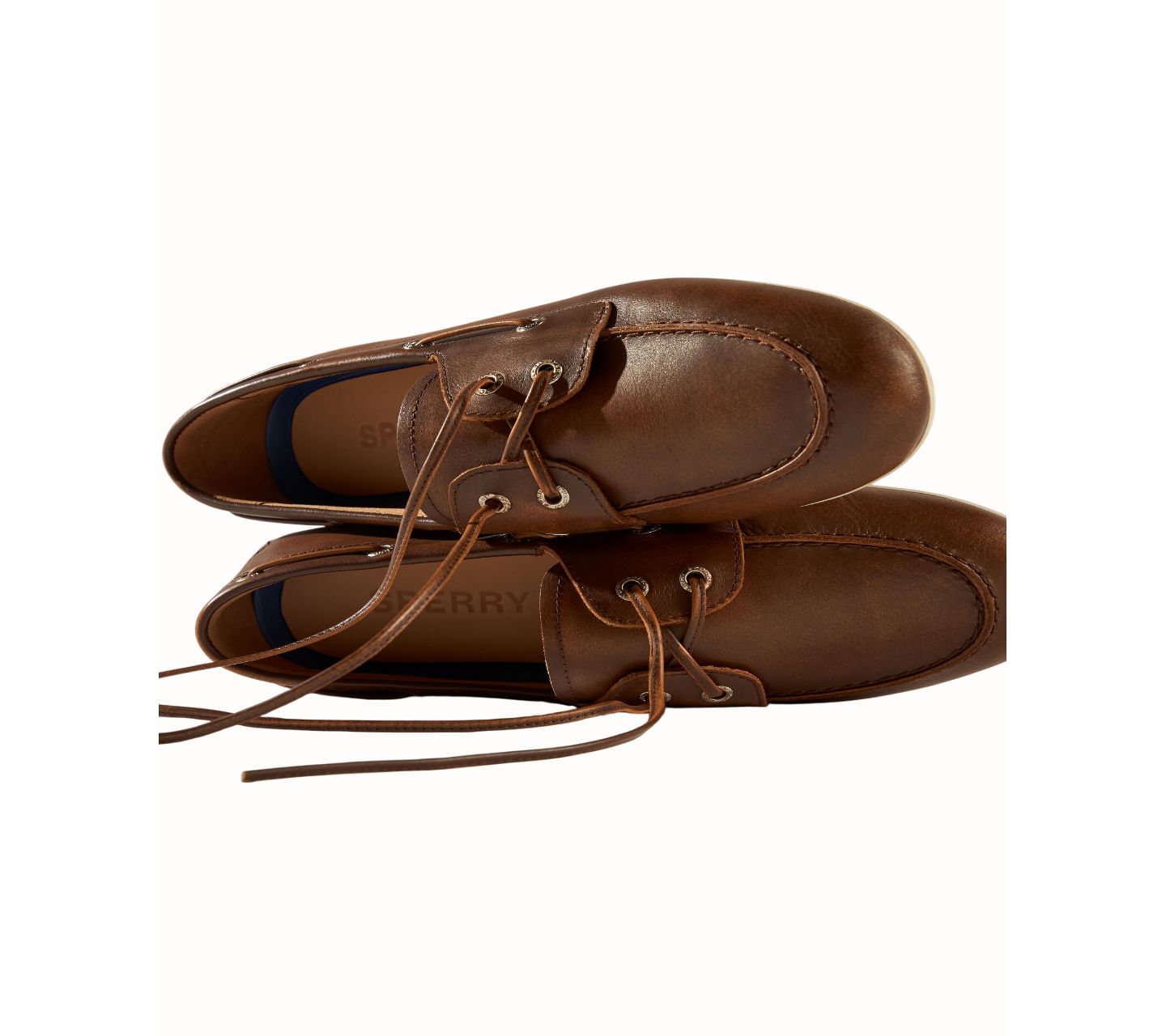 Женские туфли Sperry Slim Lace-Up Boat, цвет: Коричневый разноцветный — фото 6