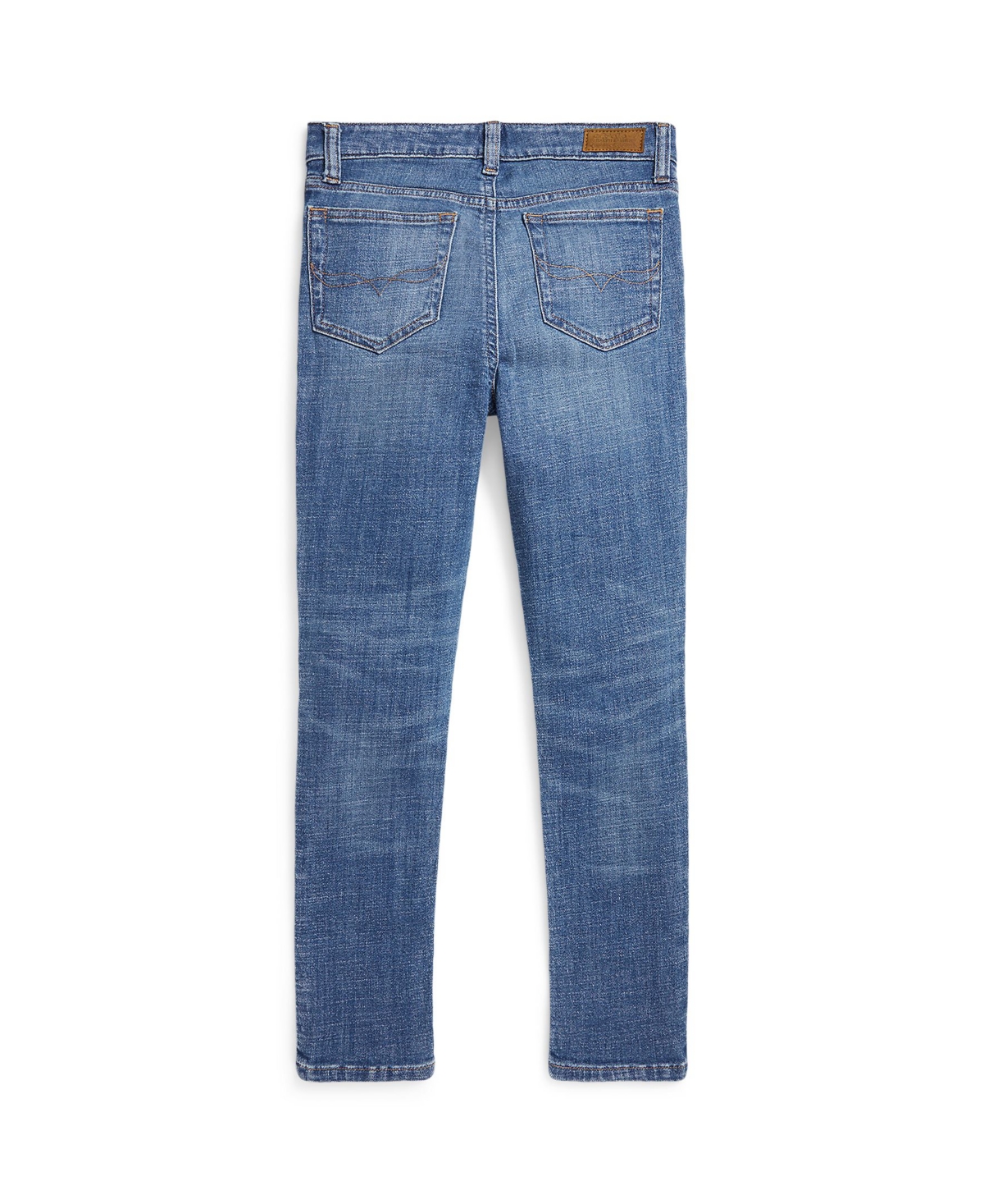 Polo Ralph Lauren Big Girls High-rise Skinny Fit Stretch Jeans In Disa Wash