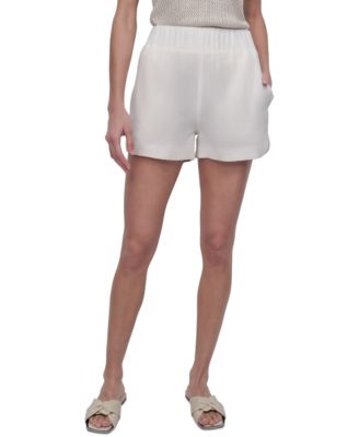 Women's High-Rise Dolphin-Hem Shorts