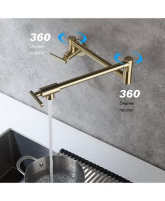 Pot Filler Faucet Wall Mount