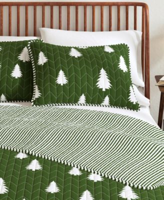 Lodge Microfiber Quilt Set with Shams