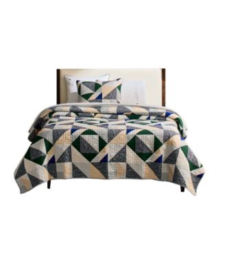 Lacoste Home Signature Cotton Quilt Set In Multi