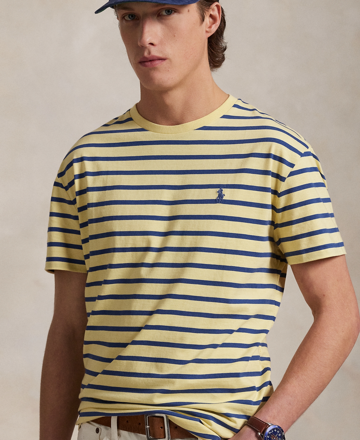 Polo Ralph Lauren Ralph Lauren Striped Jersey Crewneck T-shirt