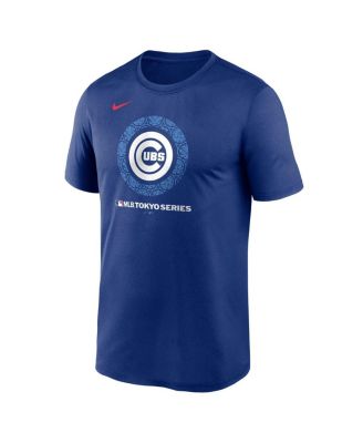 Men's Royal Chicago Cubs 2025 MLB World Tour: Tokyo Series Legend Logo T-Shirt