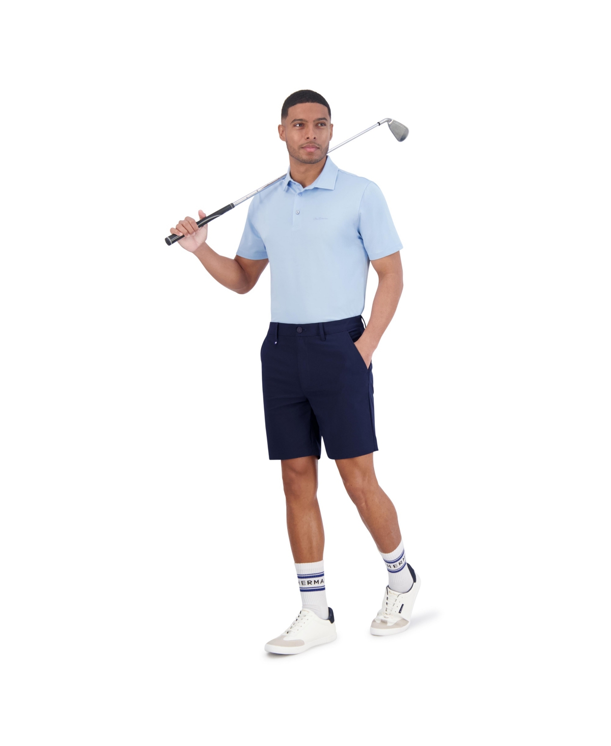 Ben Sherman 4way Stretch Tech Shorts In Navy
