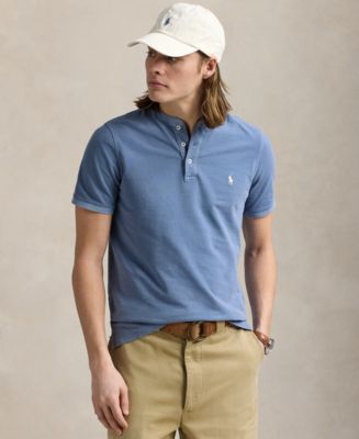 Polo Ralph Lauren Men's Cotton Piqué Henley Shirt Macy's
