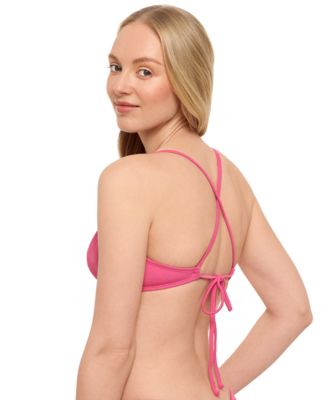 Juniors' X-Back Underwire Bikini Top, Exclusively at Macy's