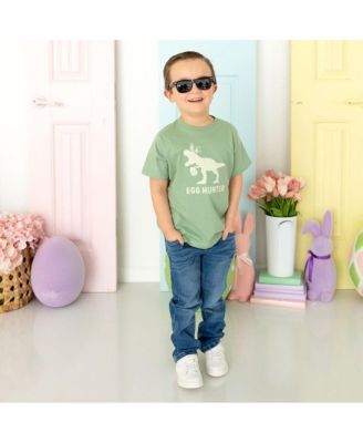 Little & Big Boys Egg Hunter Easter Short Sleeve T-Shirt