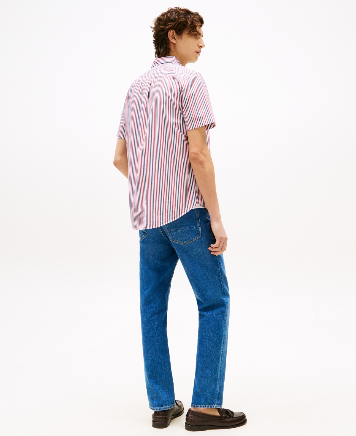 Tommy Hilfiger Men's Americana Stripe Shirt In Multi