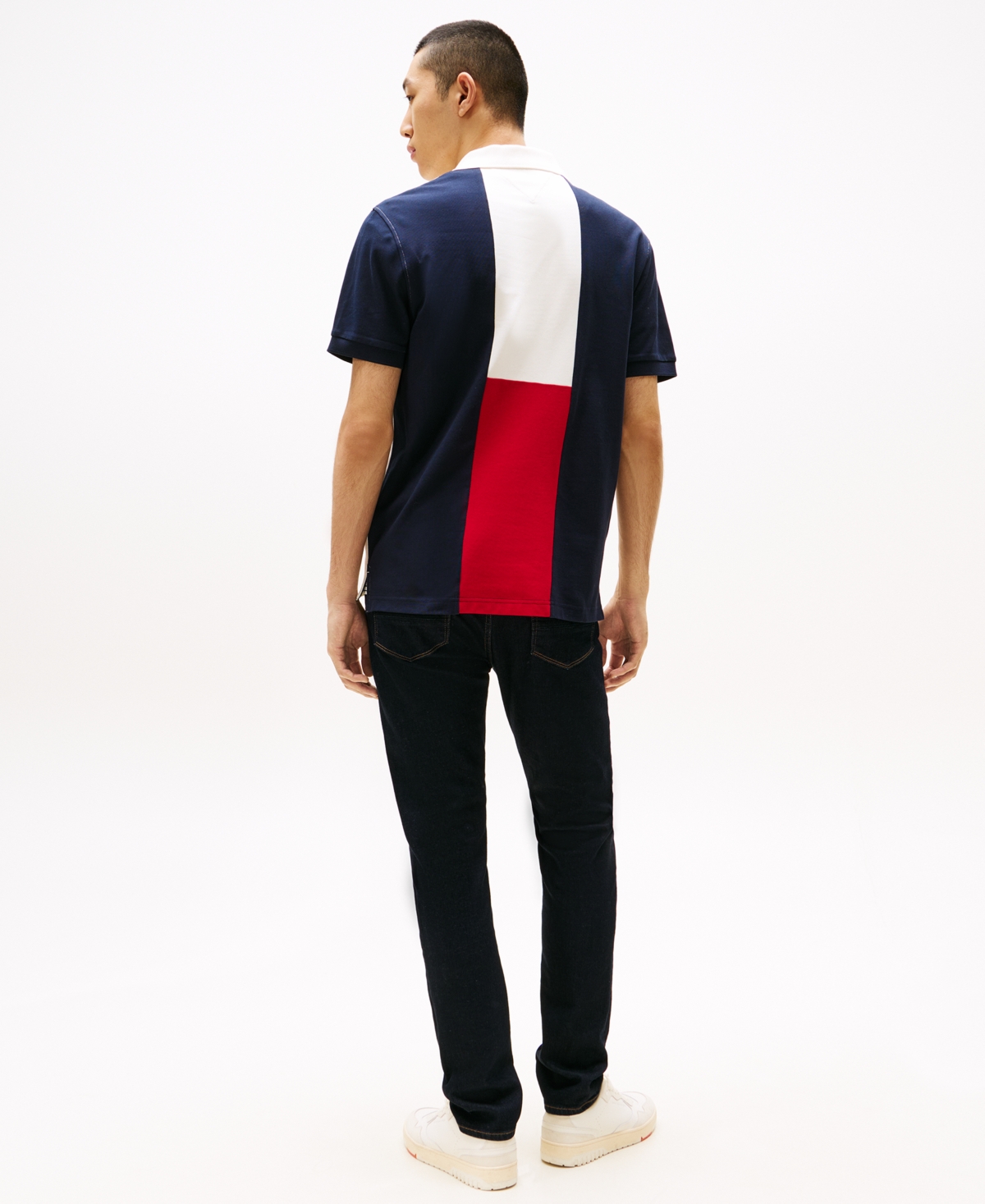 Tommy Hilfiger Men's Archive Colorblock Polo Shirt In Multi