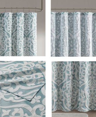 Odette Jacquard Shower Curtain, 72" x  72"