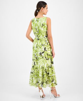 green emerald velvet dress Buckle Trim Sheath Dress