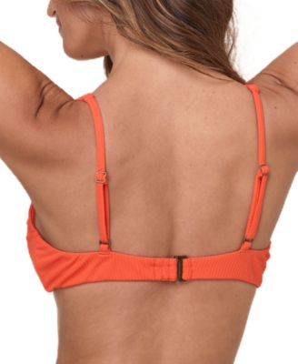 Women's The Nora Triangle Ribbed Bikini Top