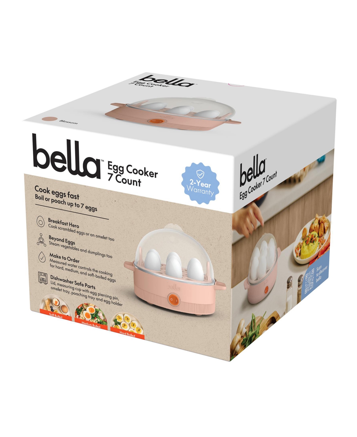 Bella 7-count Egg Cooker 35108 In Blossom