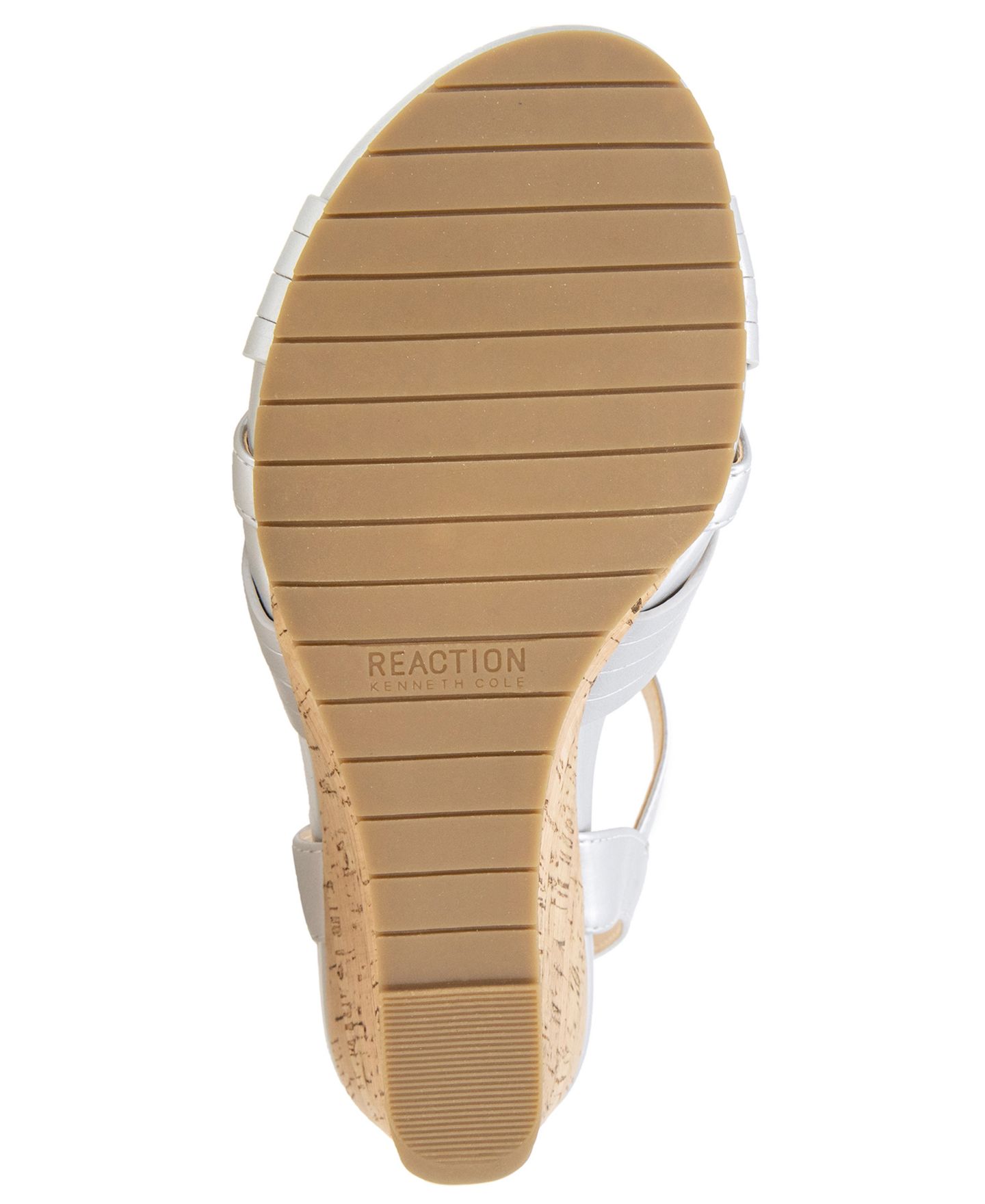 Женские сандалии Kenneth Cole Reaction Gomi Wedge, цвет: Серебряный — фото 5