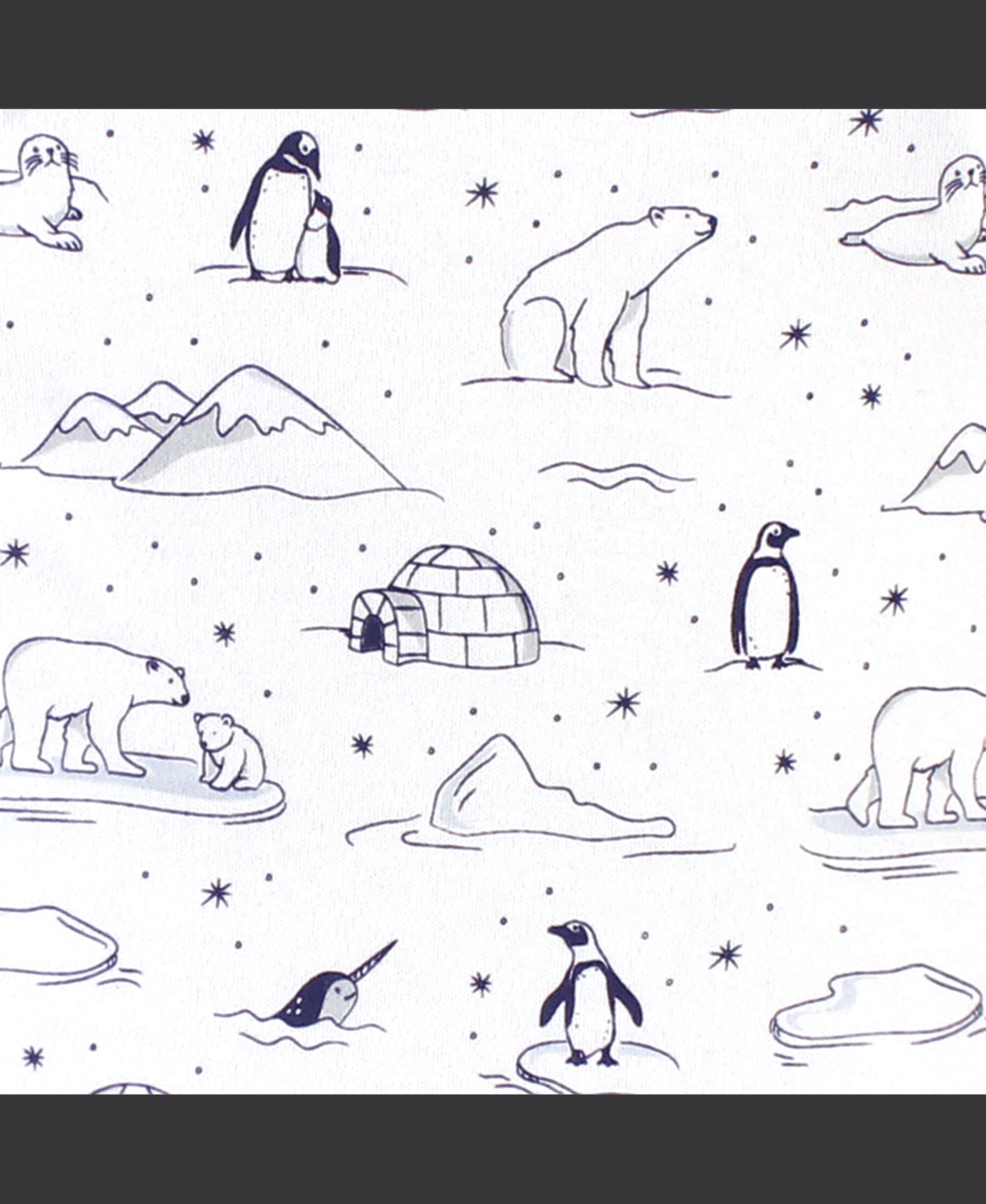 Touched by Nature Baby Boys Unisex Natural Cotton Long-Sleeve One-Piece