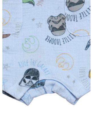 Baby Boys Henley Sleeveless Romper