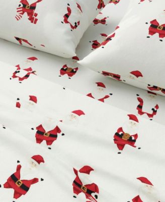 Ultra-Soft Turkish Cotton Flannel Christmas Print Sheet Set