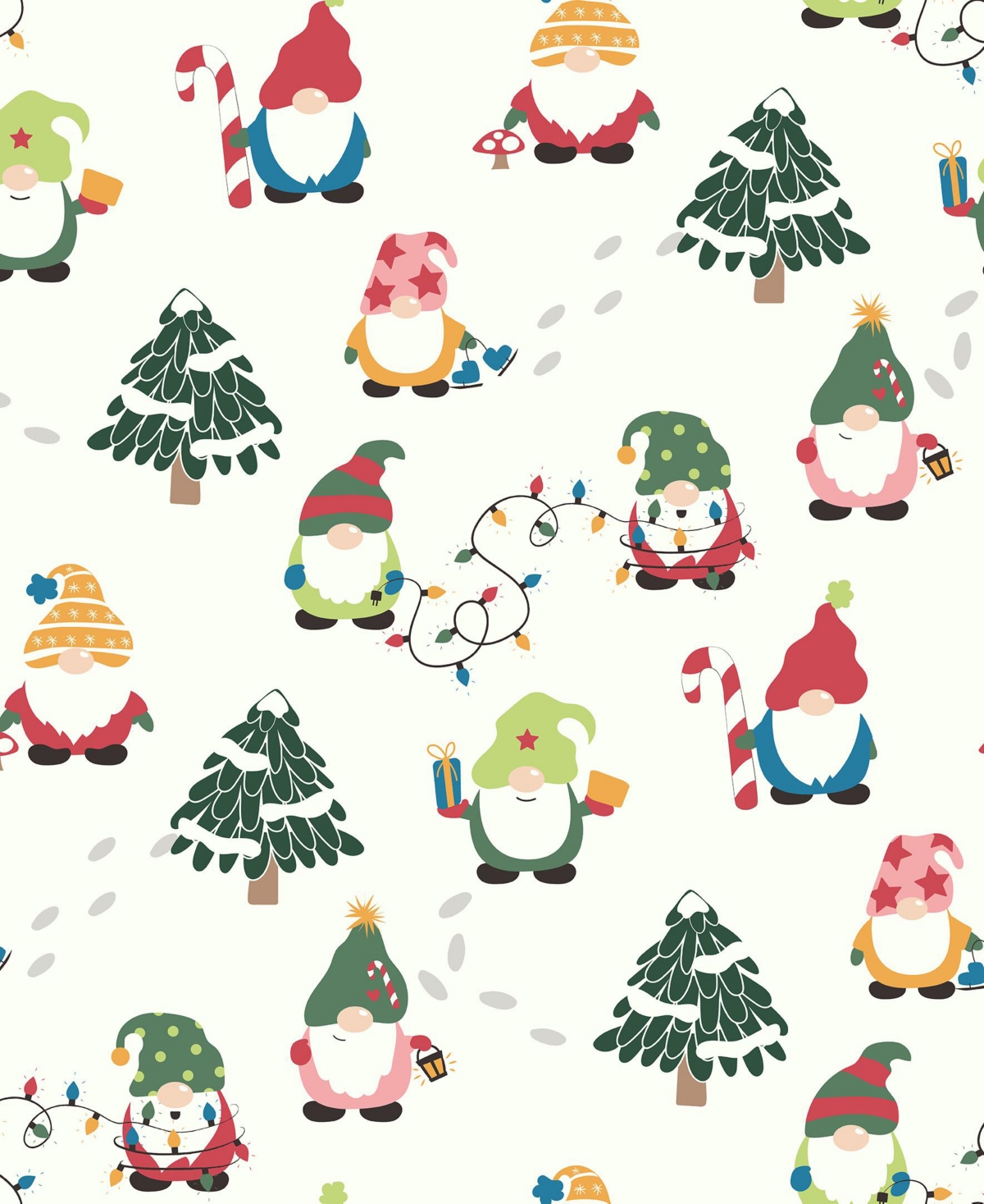 Linery & Co. Ultra-Soft Turkish Cotton Flannel Christmas Print Sheet Set