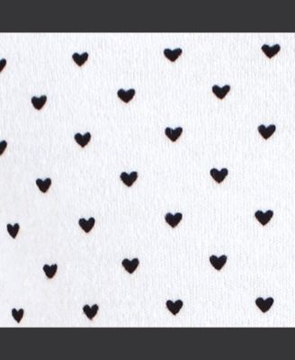 Cotton Long-Sleeve Bodysuits, Elephant 5-Pack