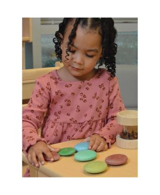 Kaplan Early Learning Natural Sorting Stones - Nature Collection - 36 Pieces