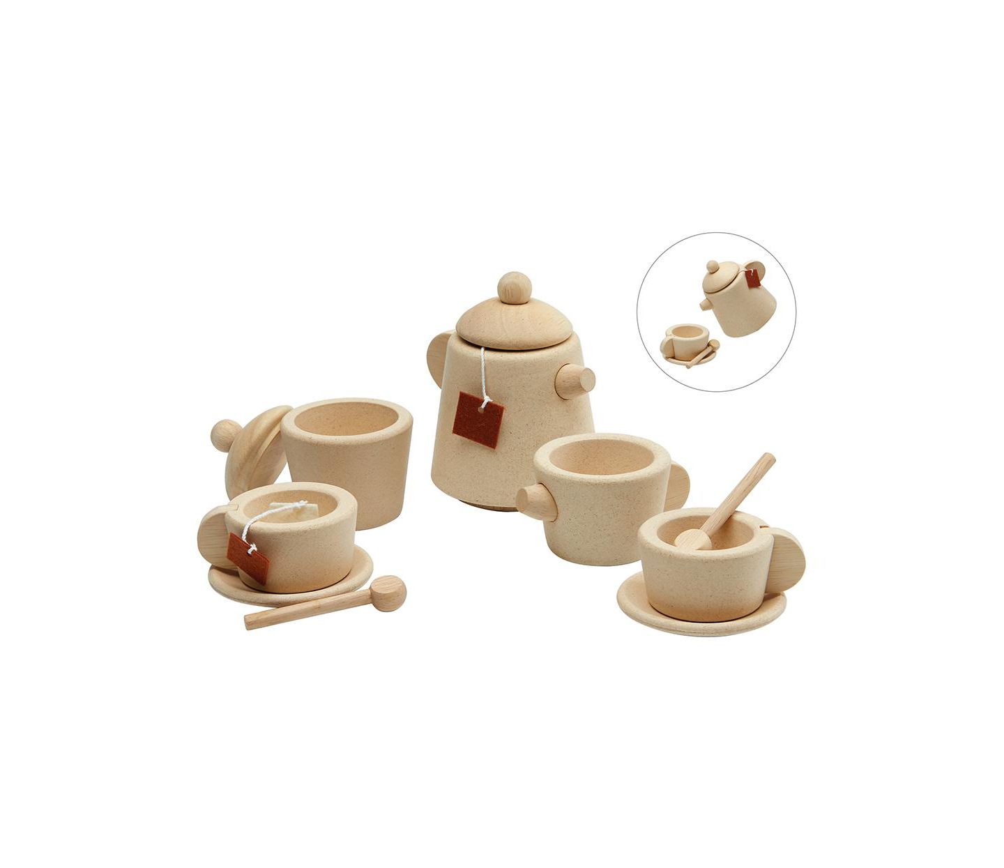 Детские игрушки PlanToys Tea Set — фото 2