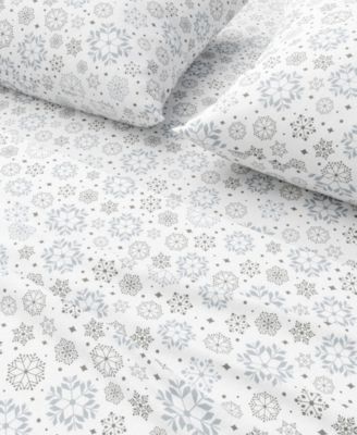 Ultra-Soft Turkish Cotton Flannel Winter Floral Print Sheet