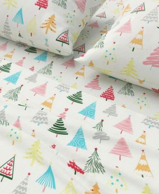 Ultra-Soft Turkish Cotton Flannel Winter Floral Print Sheet