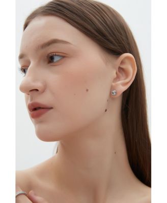 Skyler Molten Cubic Zirconia Stud Earrings