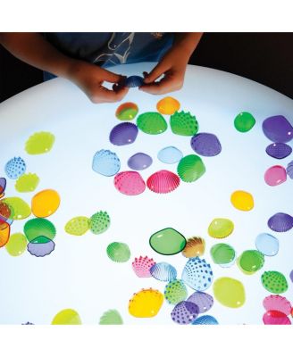 Transparent Tactile Shells - 108 Pieces