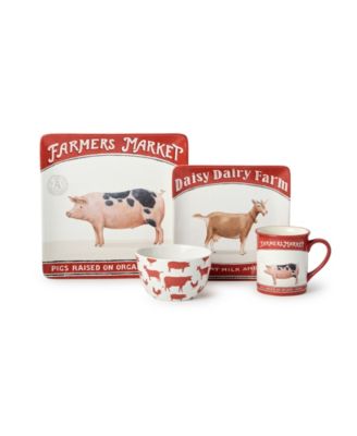 Vintage Farm 16-Pc. Dinnerware Set, Service for 4