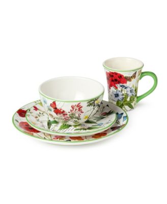 Greenhouse 16-Pc. Dinnerware Set, Service for 4
