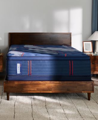 Posturepedic Elite Albany II 15" Soft Euro Pillow Top Mattress Set - Queen