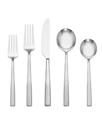 Modulus Mirror 20-Pc. Flatware Set, Service for 4		
