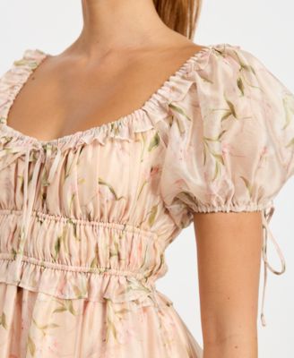 Women's Kimberly Shirred Mini Dress