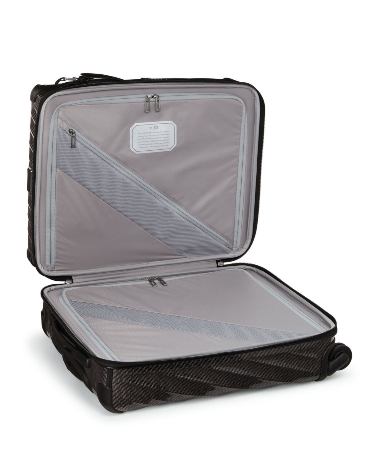Tumi 19 Degree Lite Continental 4 Wheeled Carry-on Luggage In Black Graphite