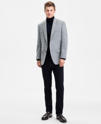 Tommy Hilfiger - Men's Modern-Fit Patterned Sport Coat