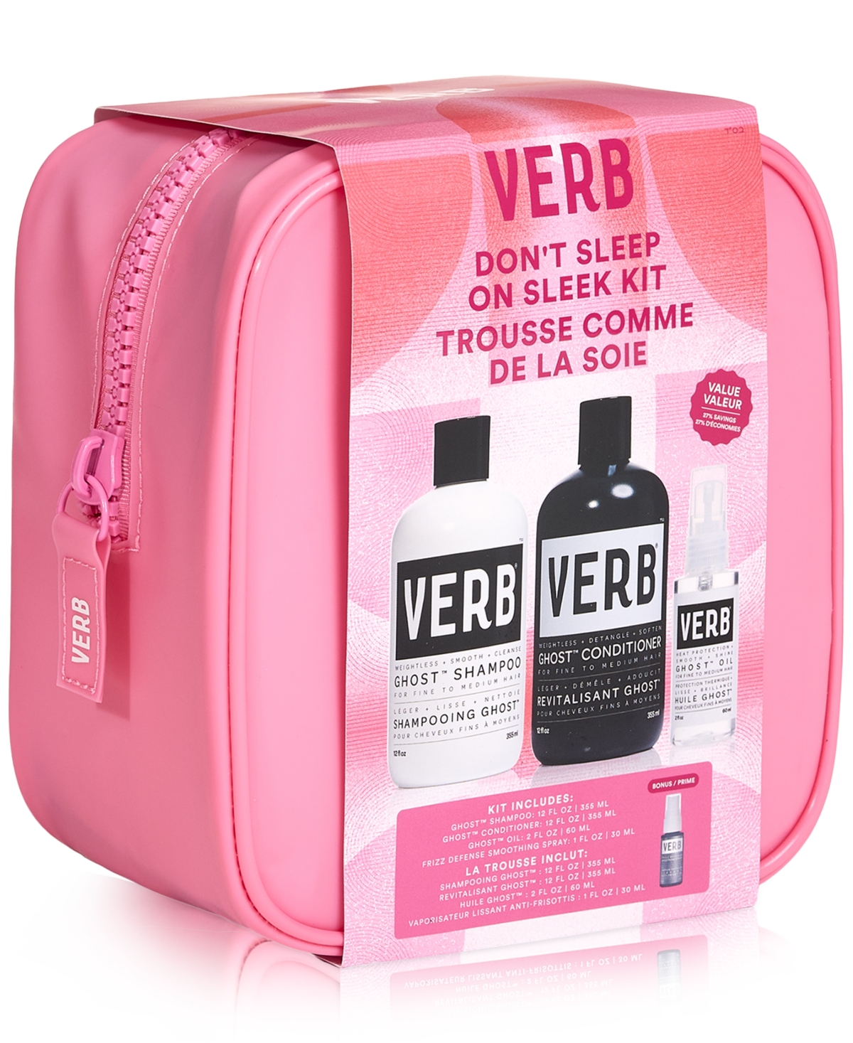 VERB 4-PC. DON'T SLEEP ON SLEEK HAIR-CARE SET 