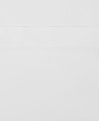 Solid 200-Thread Count Hem Stripe Cotton Percale 4-Pc. Sheet Set, Full