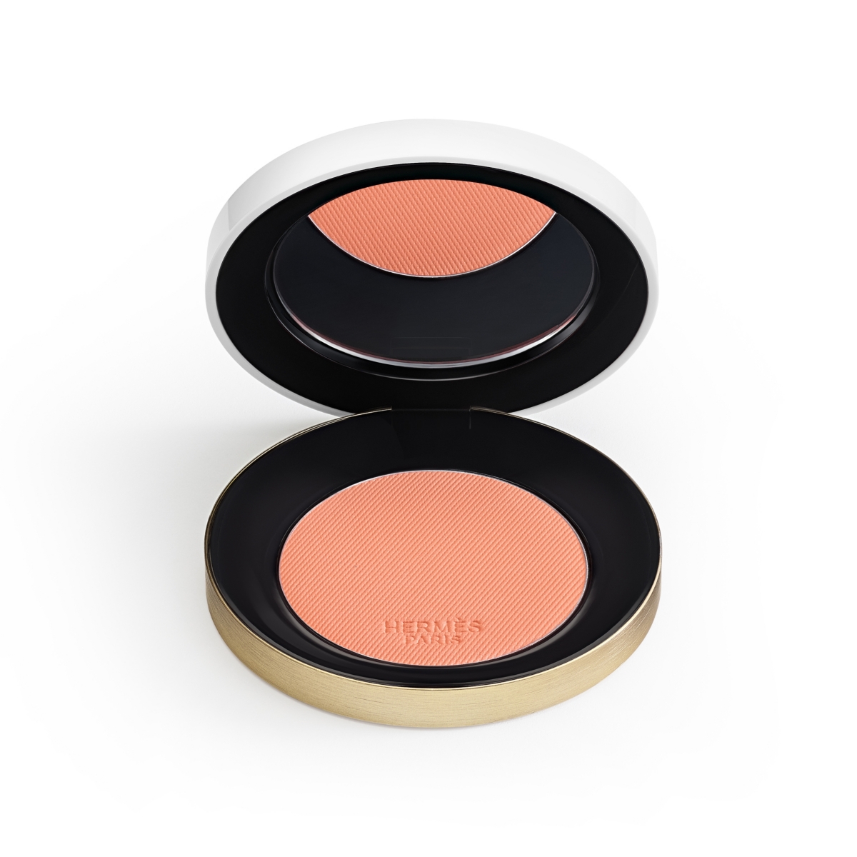 Hermes Rose  Silky Blush Powder In 19 Rose Abricot