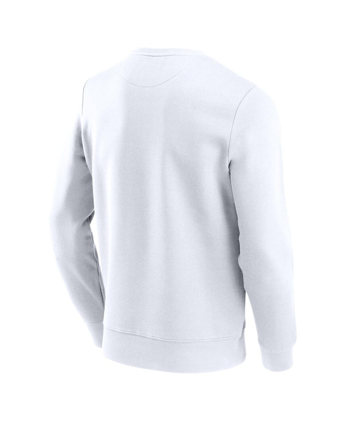 Fanatics Men's White West Virginia Mountaineers Core Long Sleeve T-shirt In White