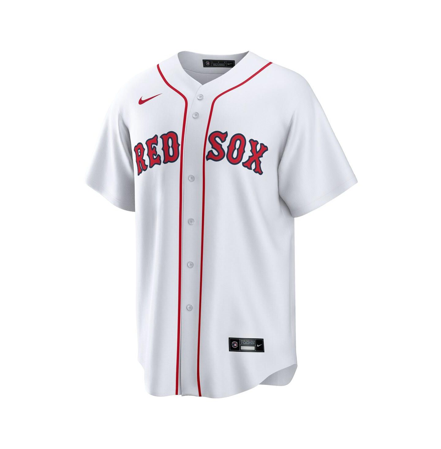 Мужской топ Nike Brayan Bello White Boston Red Sox Home Replica Jersey — фото 2